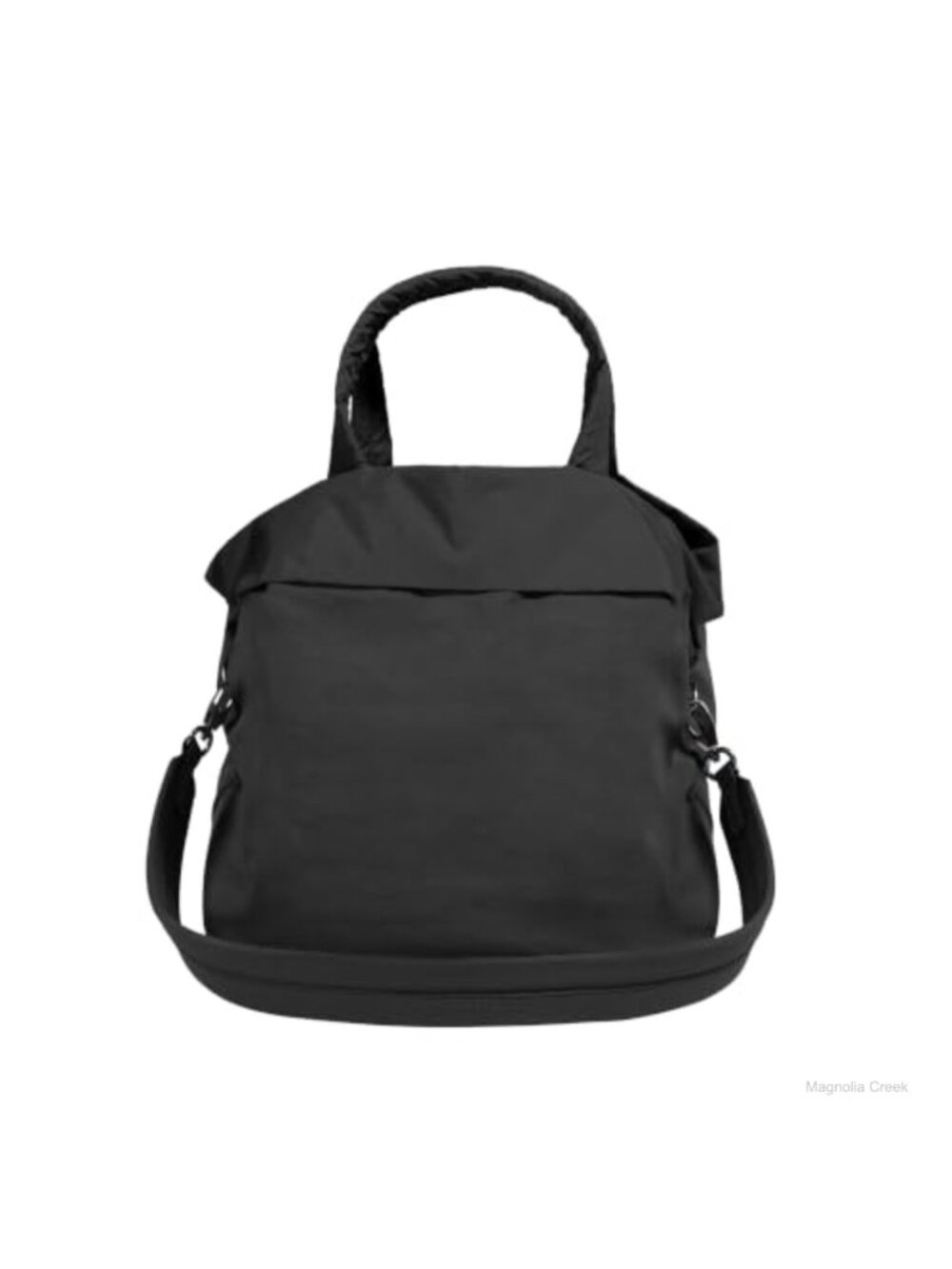Multi-Way Nylon Hobo Tote Bag with 2 Straps Crossbody Shoulder Waterproof 19L